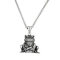 Retro Fashion Frog Animal Necklace Pendant Party Creative Trend Rock Punk Hip Hop Pendant Jewelry
