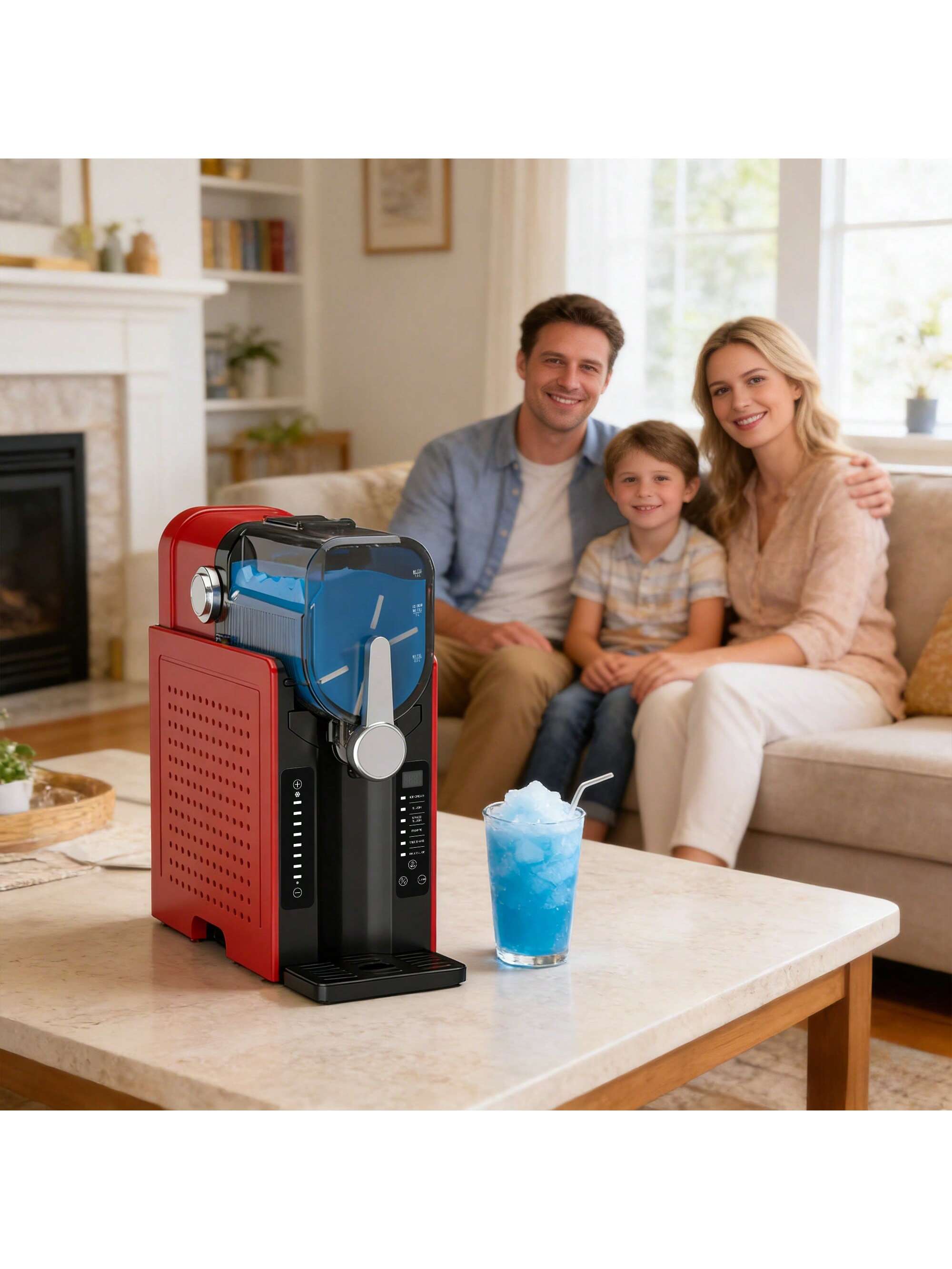 Mega-Capacity 70Oz Frozen Drink & Slush Machine – 15-Minute Rapid Freezing, 6 Automatic Programs, Simple Pour-In Operation, Dishwasher Parts, and All-Day 12-Hour Reservation Mode for Effortless Smoothies, Cocktails, Ice Treats, Family Fun & Parties,Stainless Steel 304