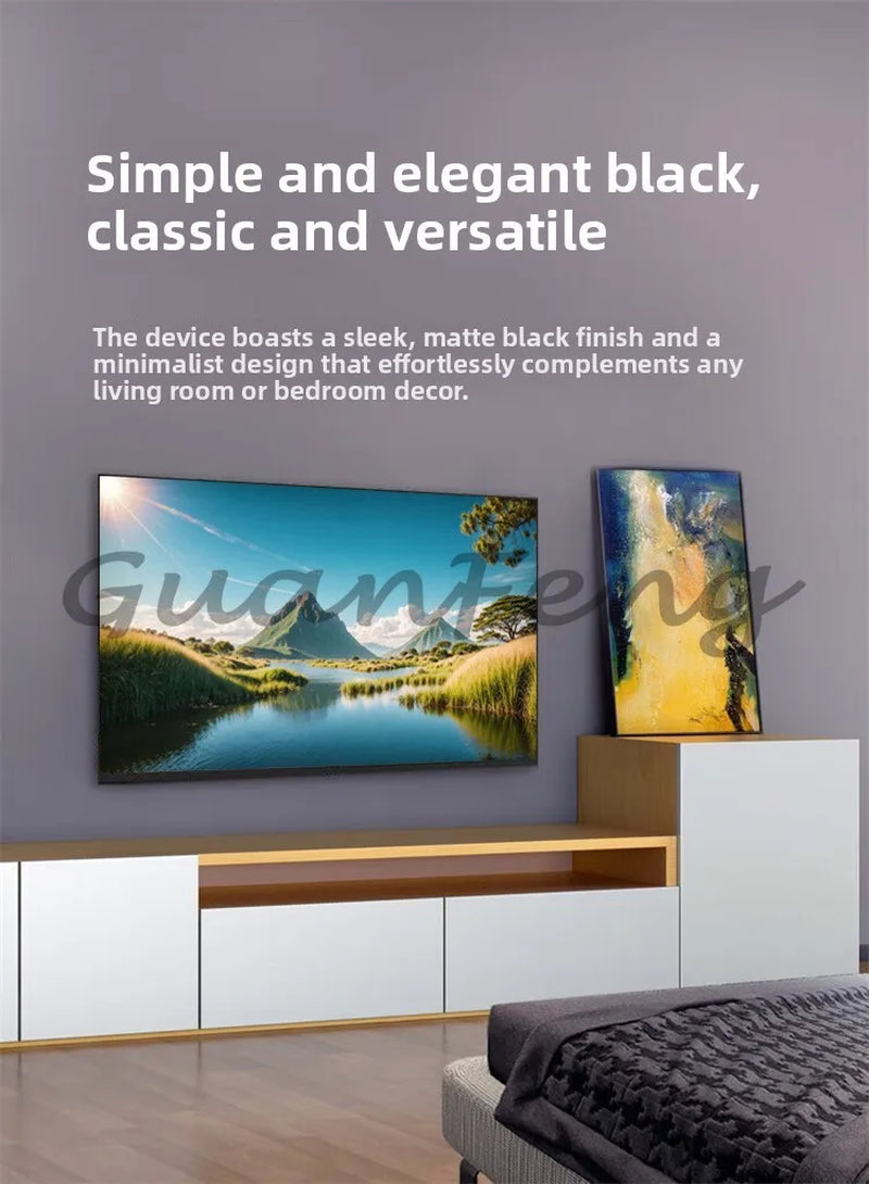 4K LCD Smart Tv,17-Inch to 100-Inch Home Tv,Hotel Tv,High-Definition Screen,Wi-Fi-Enabled Smart TV Entertainment and Streaming