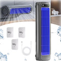 Cooling Portable Air Conditioner Fan, Wall Air Cooler, 2 in 1 Smart Air Conditioner Cooler and Heater Combo Smart Air Conditioner for All Season Use Portable Ac Conditioner for Office Bedroom 2000Ma