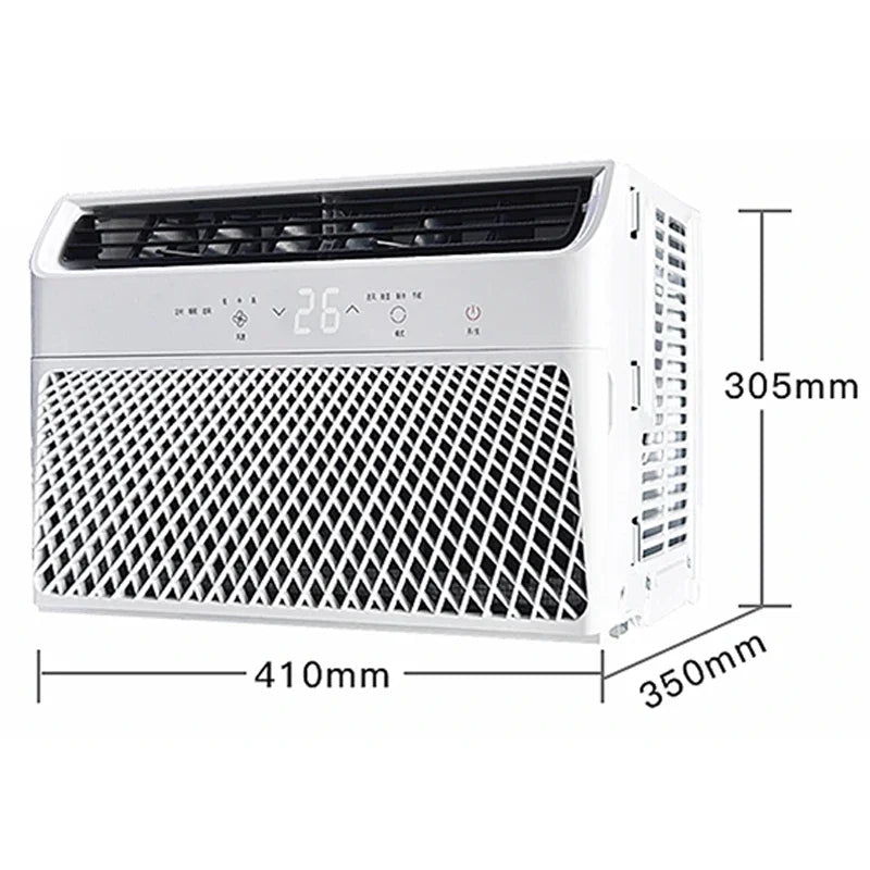 1500W Smart Inverter Air Conditioner Window Unit with Heat and Dehumidifier Window Air Conditioner