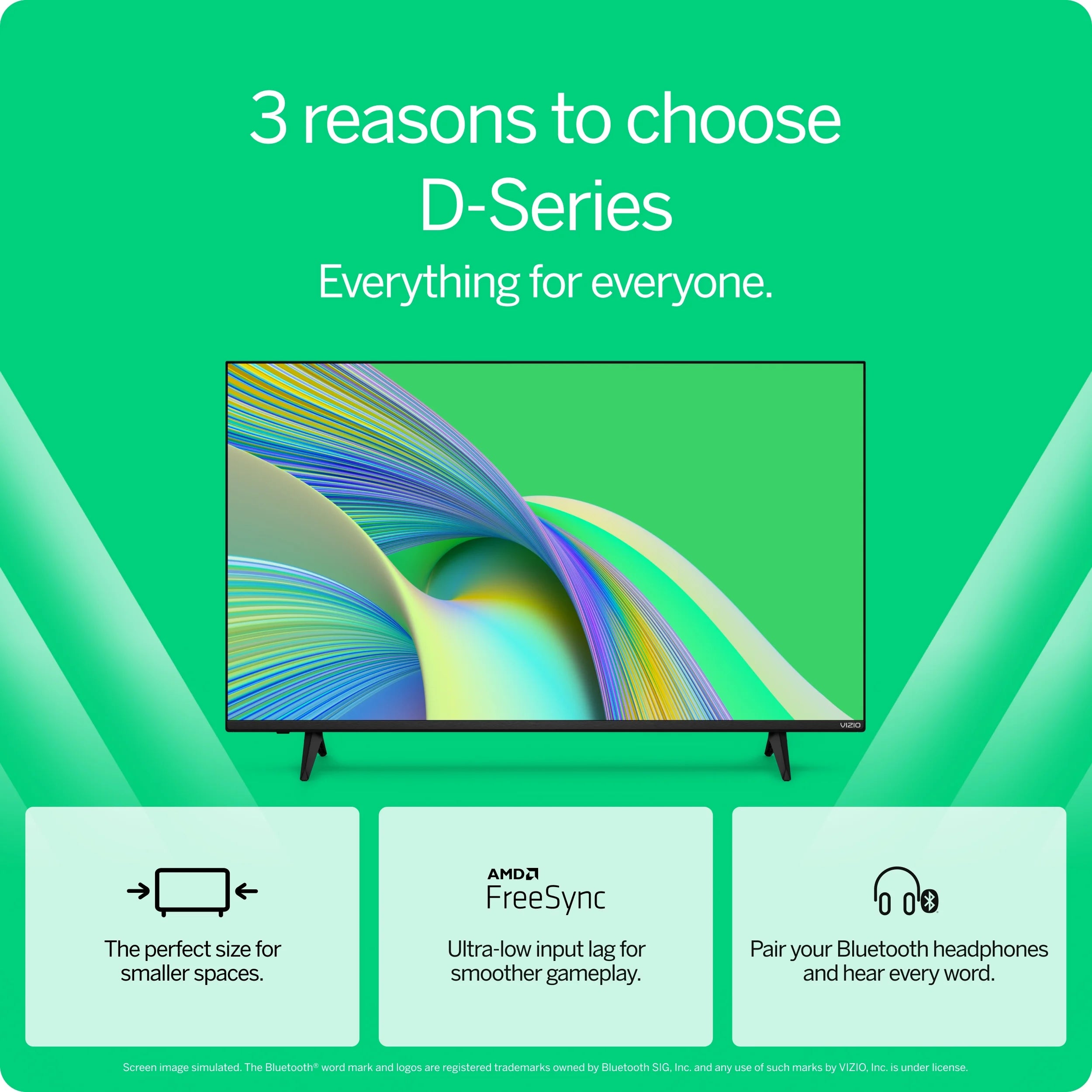 24" Class D-Series FHD LED Smart TV (Online Only) D24Fm-K01