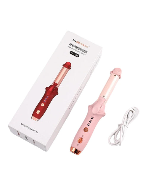 Mini Hair Curling Iron Straightener 2 in 1 Travel Mini Curling Wand