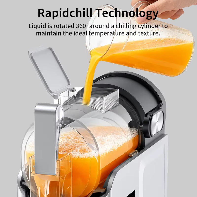 OEM Electric Slush Machine High Quality 2L Automatic Frozen Beverage Dispenser Stainless Steel for RV Car Commercial Outdoor