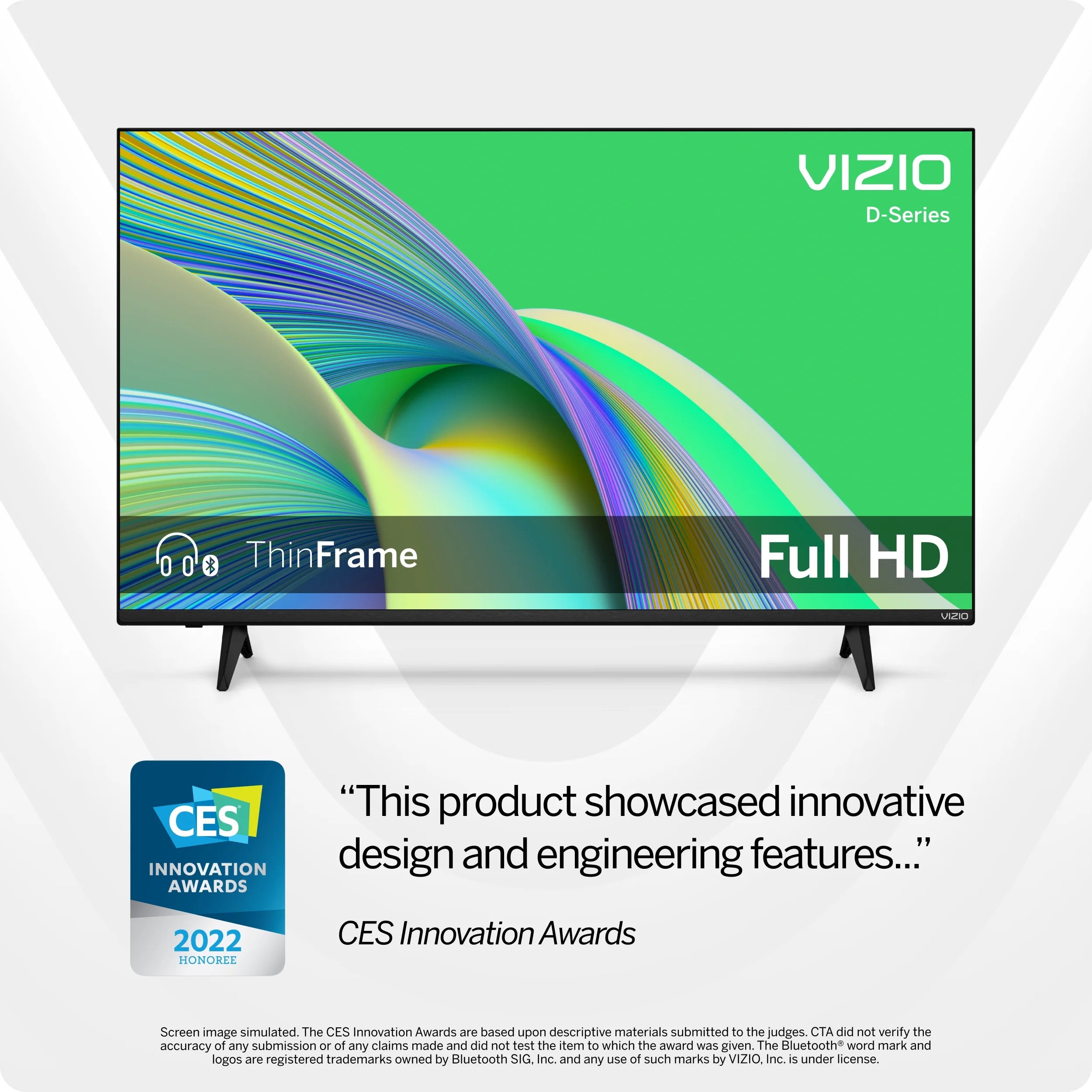 24" Class D-Series FHD LED Smart TV (Online Only) D24Fm-K01