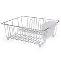 Small Wire Dish Rack - Chrome - 14.17" W X 12.64" L X 5.67" H