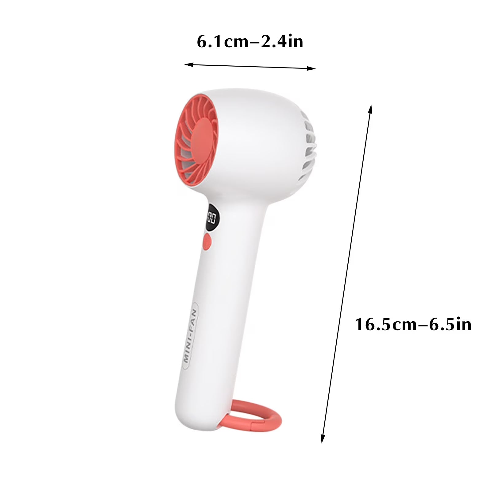 Smart Tower Fan for Bedroom Powerful Handheld Fan Mini Air Cooling Fan for Room Air Conditioner Fan for Bedroom, for Stylish Kids Girls Women (Beige)
