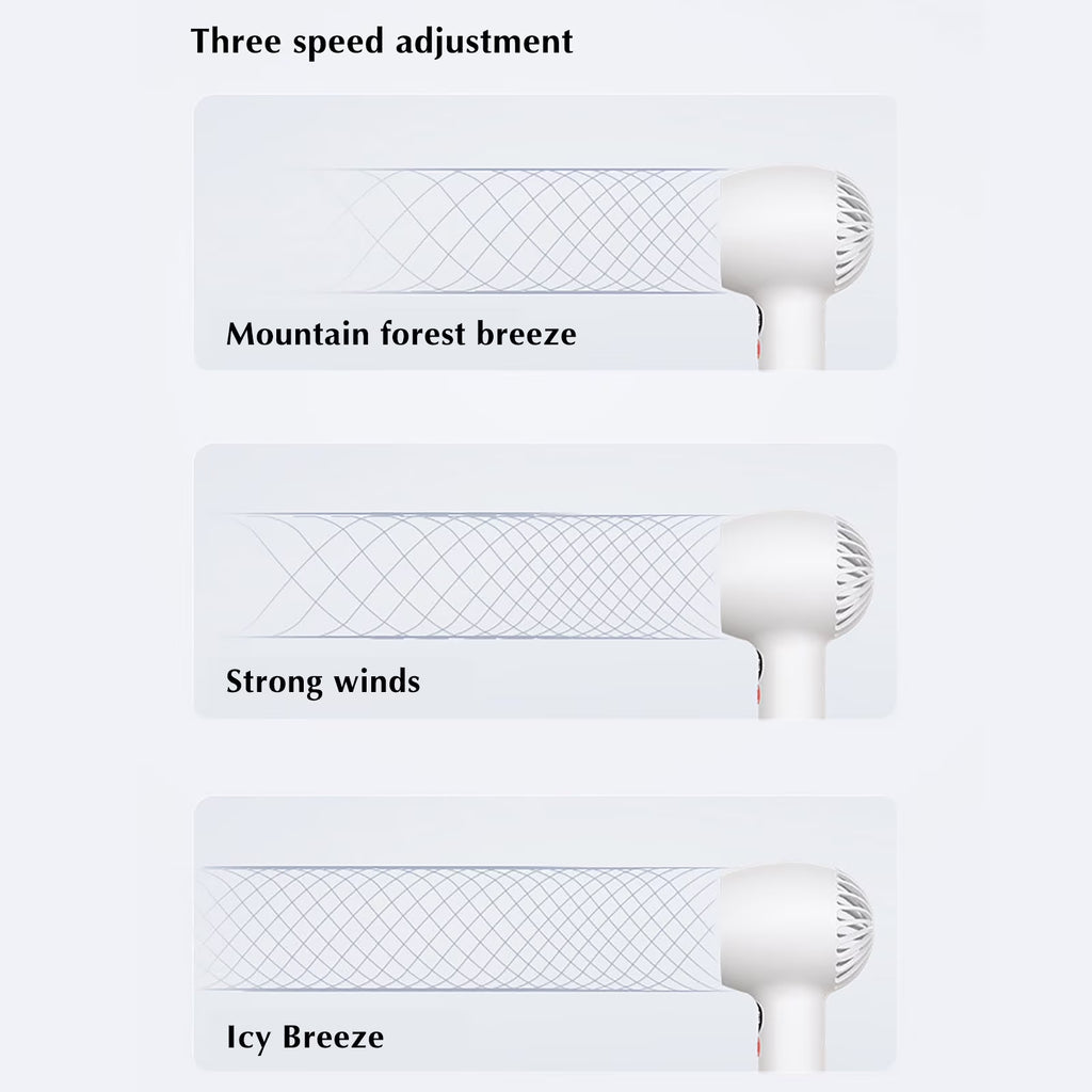 Smart Tower Fan for Bedroom Powerful Handheld Fan Mini Air Cooling Fan for Room Air Conditioner Fan for Bedroom, for Stylish Kids Girls Women (Beige)
