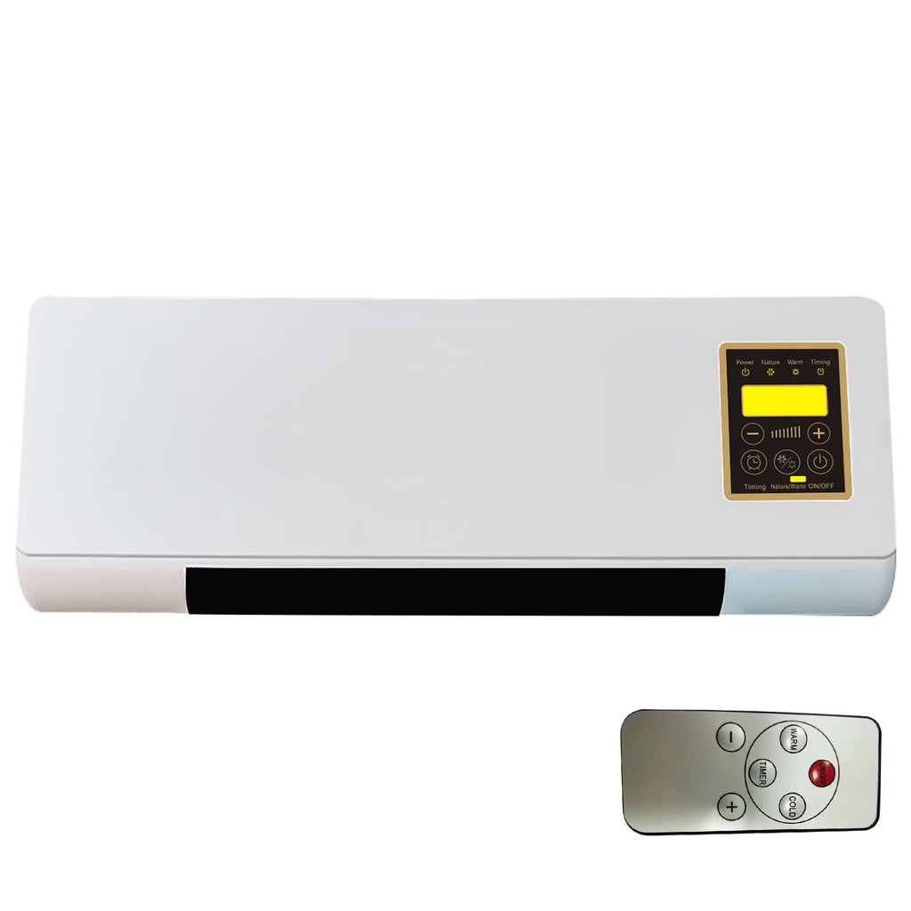 14000 BTU Ductless Portable Air Conditioners No Windows Needed, Wall Air Conditioner with Heaters, Split Ac Heating System, Fast Heating