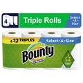 Paper Towels Select-A-Size, 4 Triple Rolls
