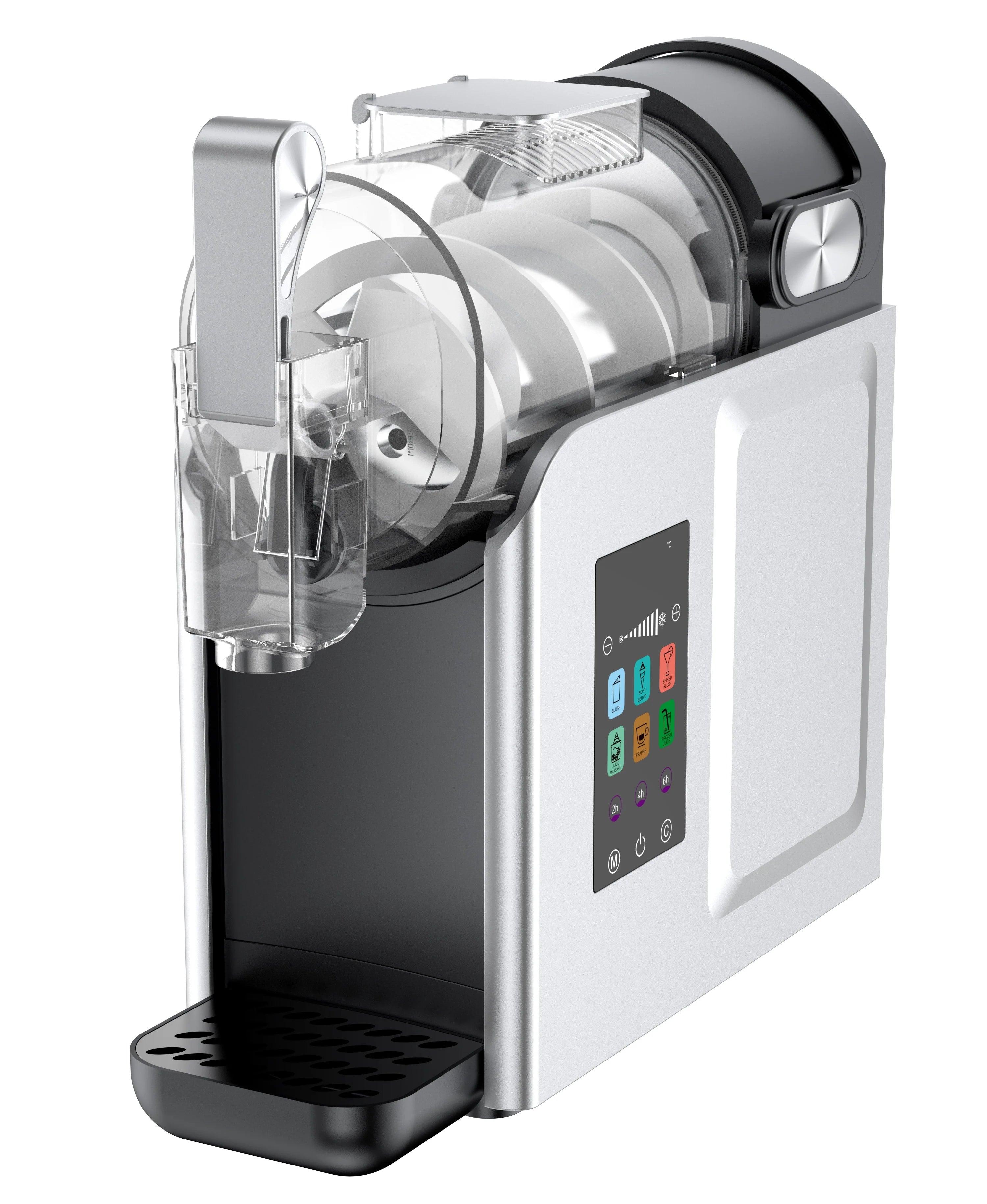 OEM Electric Slush Machine High Quality 2L Automatic Frozen Beverage Dispenser Stainless Steel for RV Car Commercial Outdoor