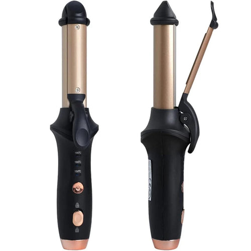Mini Hair Curling Iron Straightener 2 in 1 Travel Mini Curling Wand
