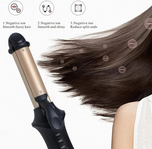 Mini Hair Curling Iron Straightener 2 in 1 Travel Mini Curling Wand