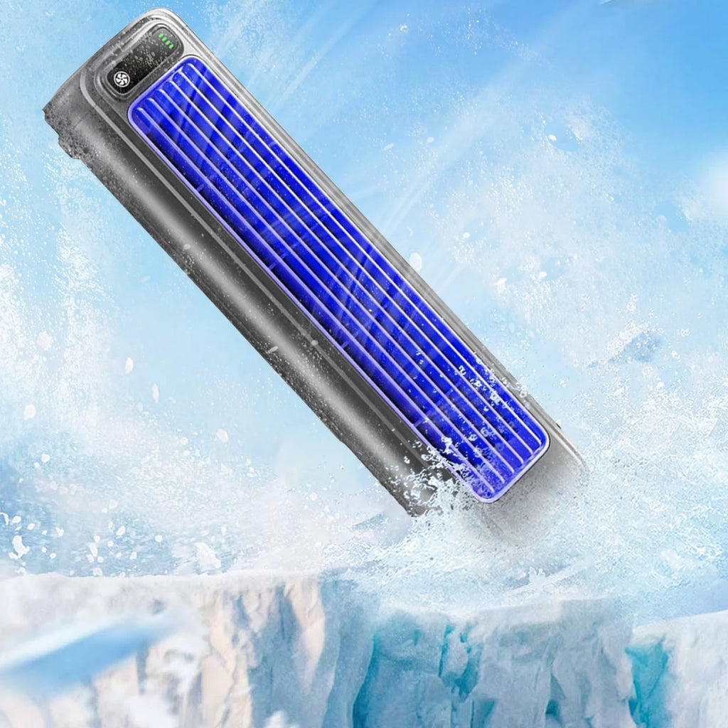 Cooling Portable Air Conditioner Fan, Wall Air Cooler, 2 in 1 Smart Air Conditioner Cooler and Heater Combo Smart Air Conditioner for All Season Use Portable Ac Conditioner for Office Bedroom 2000Ma