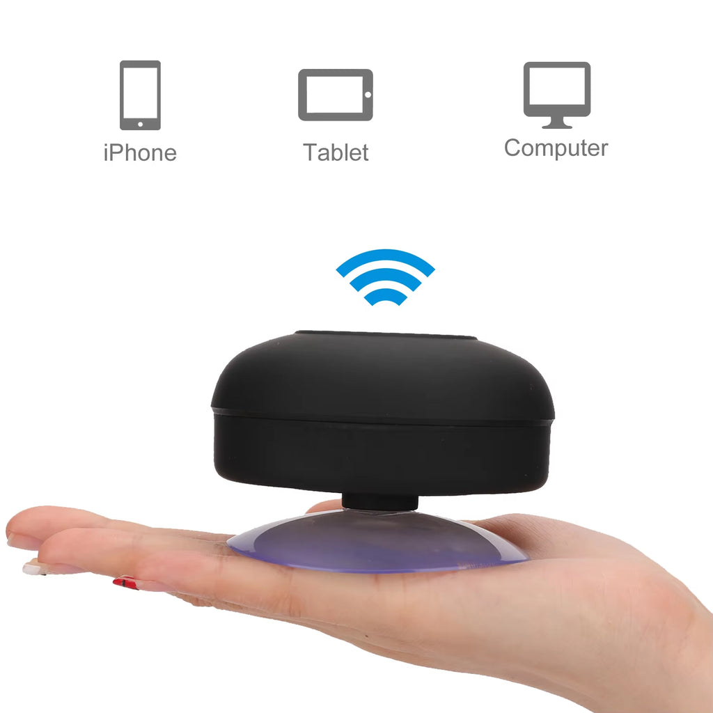 BTS-06 Mini BT Speaker Portable Waterproof Wireless Handsfree Speakers Party Speaker for Showers Bathroom