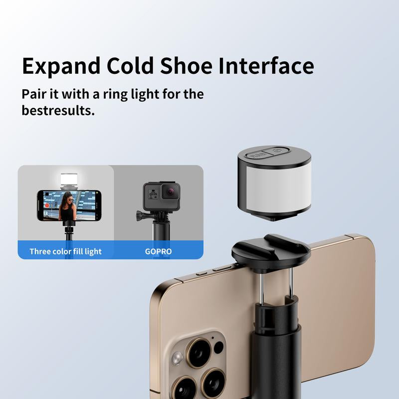 70 Inch Selfie Stick Tripod, 360° Rotation Selfie Stick, Bluetooth-Compatible Remote Control Phone Tripod for Vlog & Travel, Smartphone Camera Accessories