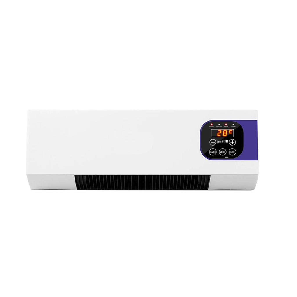 Portable Air Conditioners on Clearance, Smart Wall Air Conditioner and Heater, 1500W Space Heater, Remote Control, White