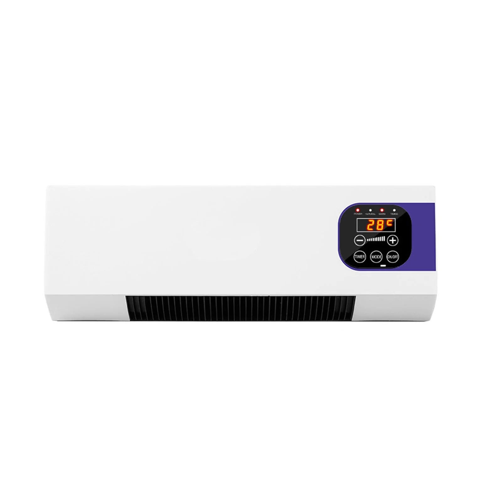 Portable Air Conditioners on Clearance, Smart Wall Air Conditioner and Heater, 1500W Space Heater, Remote Control, White