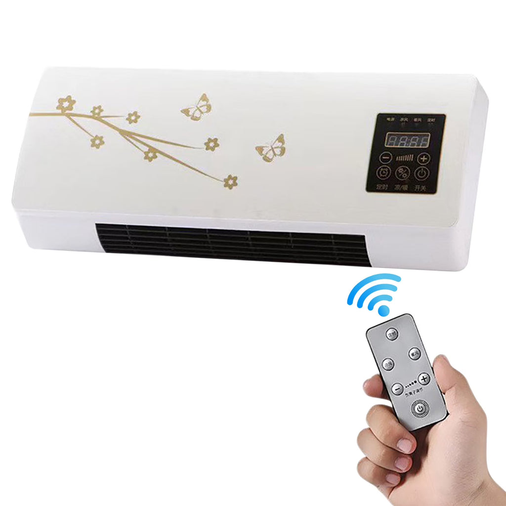 13000 BTU Mini Split Ac/Heating - Wall Mounted Ac Unit | Air Conditioner Portable Ac Heater Combo Unit, 2 In1 Wall Mounted Air Conditioner Heater with Remote Control & Timer
