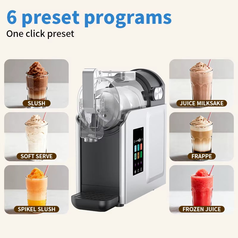 OEM Electric Slush Machine High Quality 2L Automatic Frozen Beverage Dispenser Stainless Steel for RV Car Commercial Outdoor